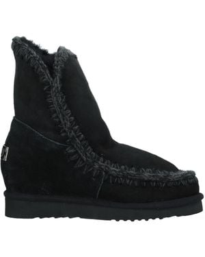 Mou Ankle Boots - Black