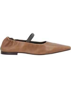 Brunello Cucinelli Ballerines - Blanc
