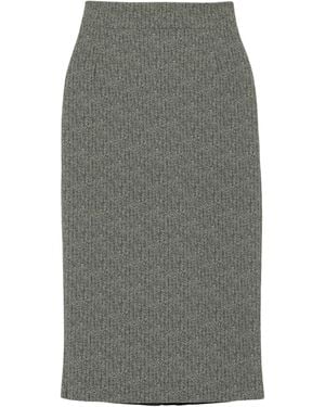 La Petite Robe Di Chiara Boni Midi-Rock - Grau