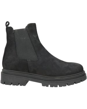 Piampiani Ankle Boots Leather - Black