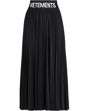 Vetements Maxi-Rock - Schwarz