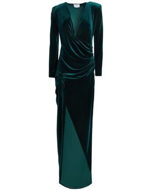 ATELIER LEGORA Maxi Dress Polyester, Viscose - Green