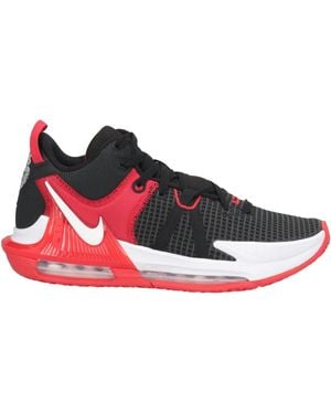 Nike Sneakers Textile Fibers - Red
