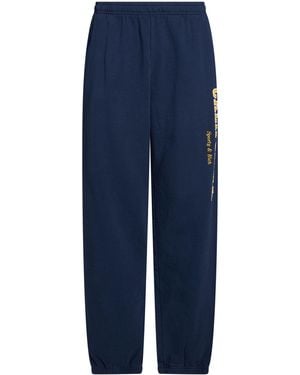 Sporty & Rich Trousers Cotton - Blue