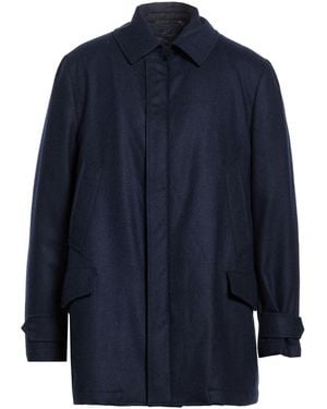 Boglioli Coat Virgin Wool - Blue