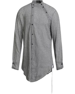 Lost & Found Shirt Cotton, Linen - Gray
