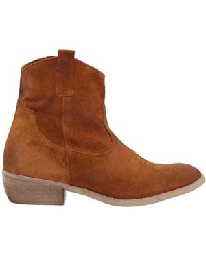 Divine Follie Ankle Boots - Brown
