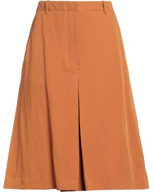 Dries Van Noten Midi Skirts - Orange