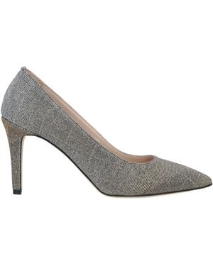 Walter Violet Pumps Textile Fibers - Gray