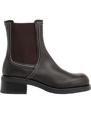 8 by YOOX Ankle Boots - Brown