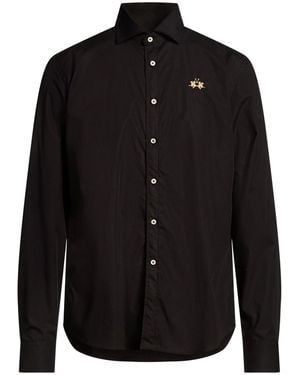 La Martina Shirt Cotton - Black