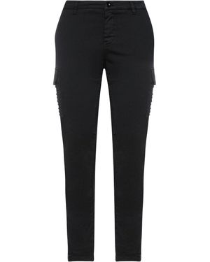 Mason's Pants Cotton, Elastane - Black
