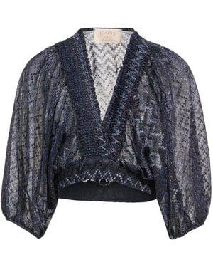 Kaos Midnight Top Polyamide, Metallic Polyester, Polyester, Viscose - Blue