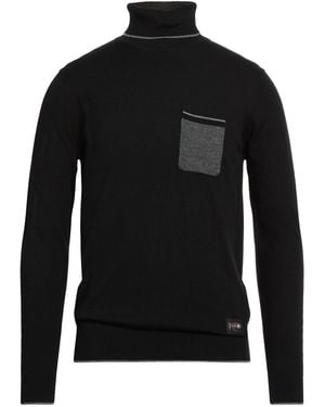 Roberto Cavalli Turtlenecks - Black