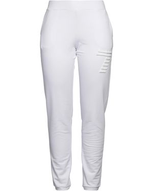 EA7 Pants Cotton, Elastane - White