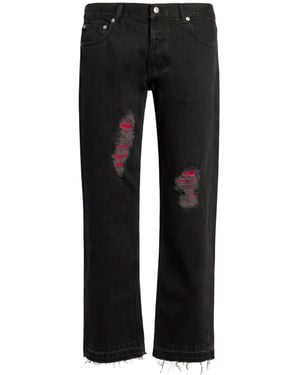 McQueen Jeans Cotton - Black