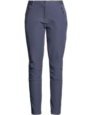Jack Wolfskin Trousers Polyester, Elastane - Blue