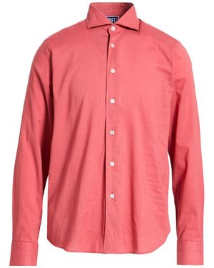 Fedeli Shirt Cotton, Elastane - Pink