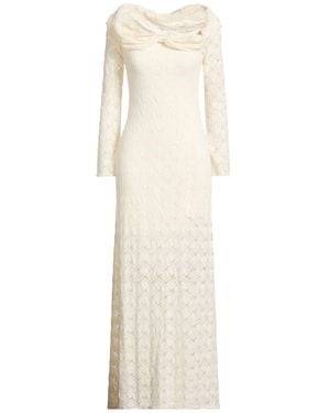 Haveone Maxi Dress Polyamide, Elastane, Viscose - White