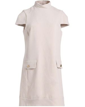 Compagnia Italiana Mini Dress Polyester, Viscose, Elastane - Natural