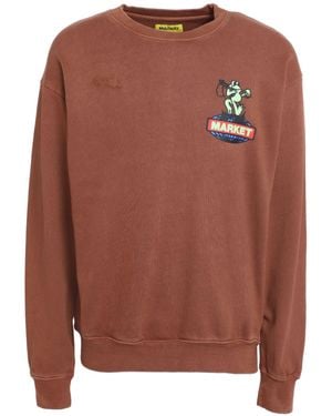 Market Sweatshirt - Brown