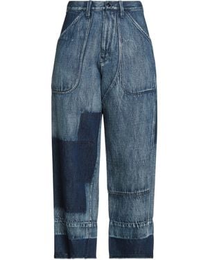 Y's Yohji Yamamoto Jeans Cotton, Linen - Blue