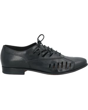 Seboy's Lace-Up Shoes Leather - Black