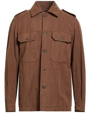 Tod's Jacket Cotton, Linen - Brown