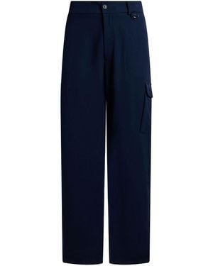 FAMILY FIRST Midnight Trousers Polyester, Viscose, Wool - Blue