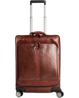 The Bridge Wheeled Luggage Leather - Red