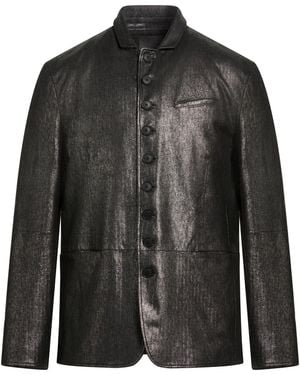John Varvatos Jacket Goat Skin - Black
