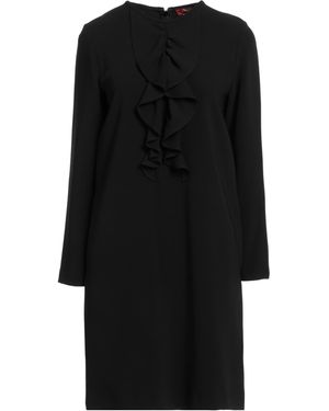 Max Mara Mini Dress Triacetate, Polyester - Black