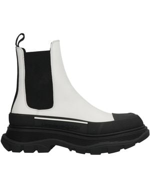 McQueen Ankle Boots Leather, Rubber - Black