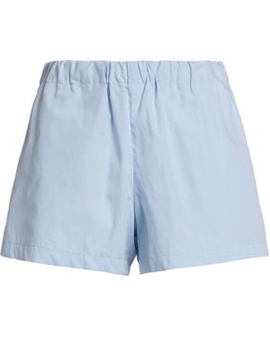 ROWEN ROSE Shorts & Bermuda Shorts Cotton - Blue