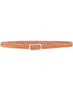 Barena Belt Leather - White