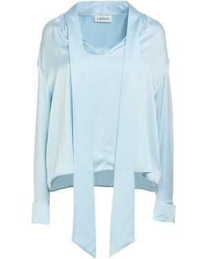 Lanvin Sky Top Silk - Blue