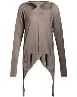 Rick Owens Sweater Virgin Wool - Multicolor