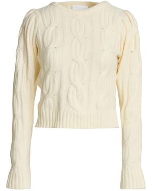 Koche Sweater Synthetic Fibers, Cotton, Wool, Modal - White