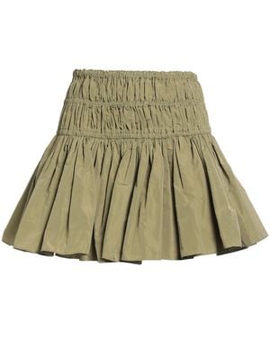Maje Military Mini Skirt Polyester - Green