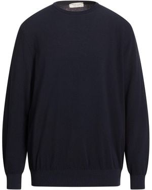 FILIPPO DE LAURENTIIS Midnight Jumper Cotton - Blue