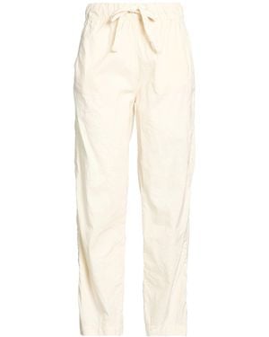 Myths Ivory Pants Cotton, Linen, Lyocell - White