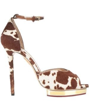 Charlotte Olympia Pumps Leather - Metallic