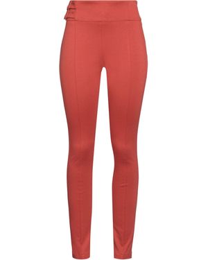 Cristina Gavioli Trousers Viscose, Nylon, Elastane - Red