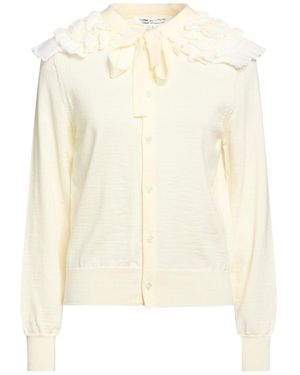Comme des Garçons Cream Cardigan Wool, Acrylic, Cotton, Polyester, Nylon - Natural
