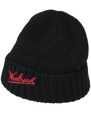 Woolrich Hat Virgin Wool - Black