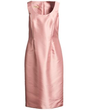 D'ANDREA COLLECTION Midi Dress Polyester, Silk, Acrylic - Pink