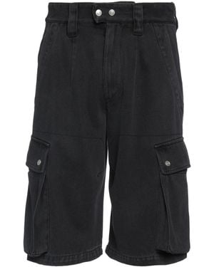 Isabel Marant Denim Shorts Lyocell, Cotton - Black