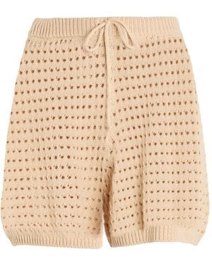 Bruno Manetti Shorts & Bermuda Shorts Cotton - Natural