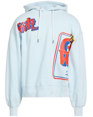 Gcds Sky Sweatshirt Cotton - Blue