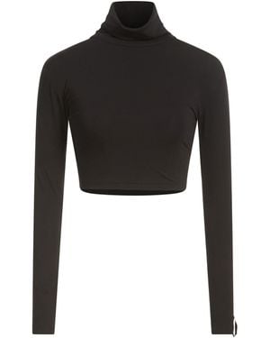 hinnominate Top Rayon, Polyamide, Elastane - Black